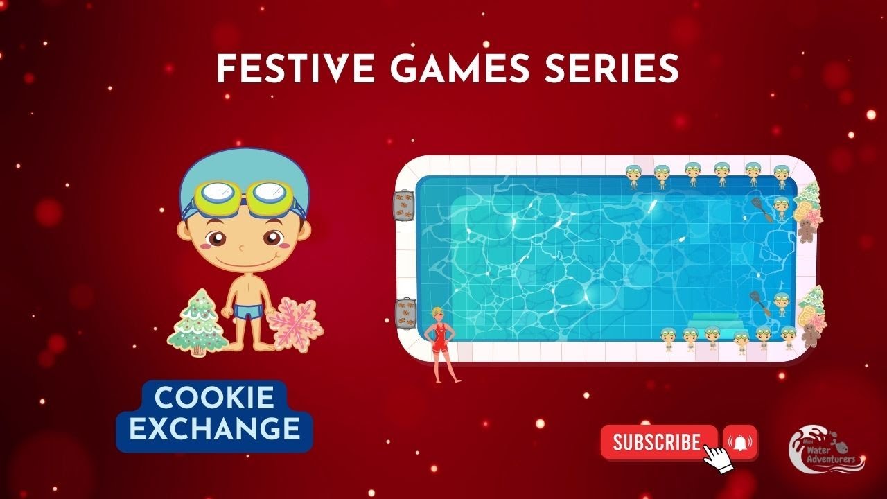 My top 5 festive games series for swimming teachers - Relay game