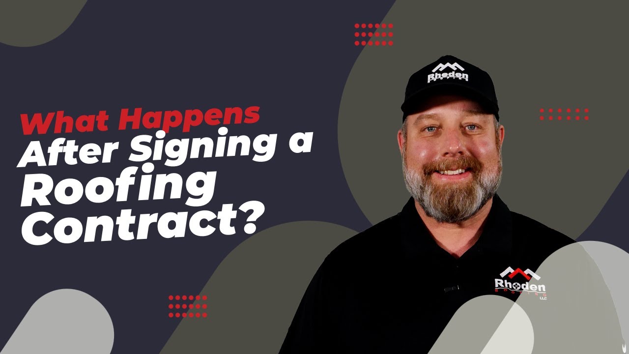 What Happens After You Sign a Roofing Contract?