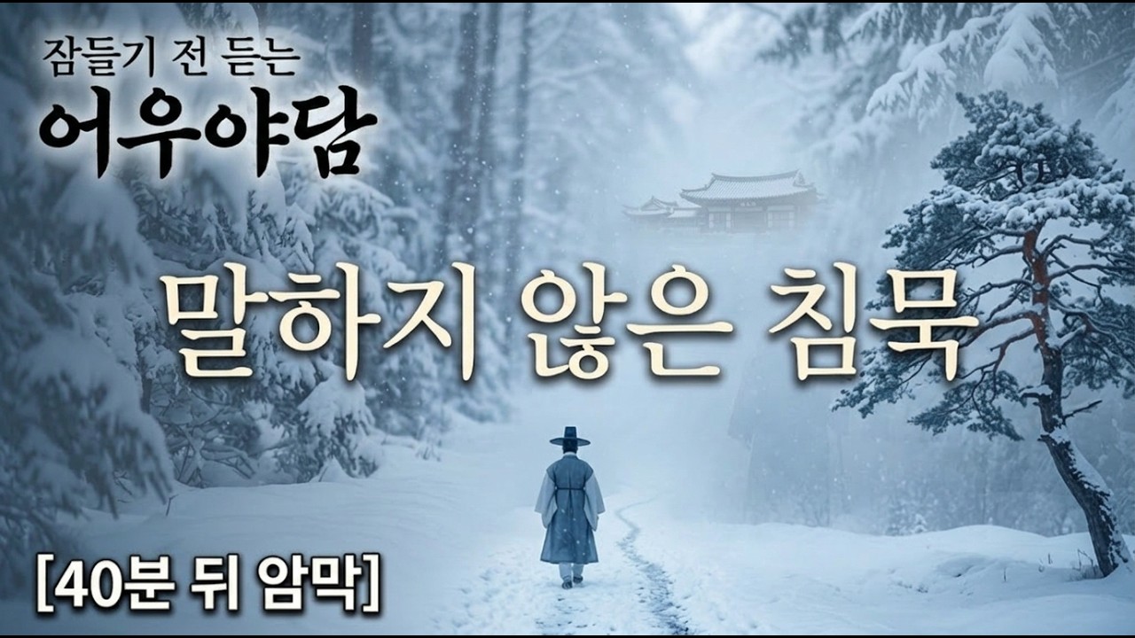 잠들기 전 듣는 어우야담｜말하지 않은 침묵