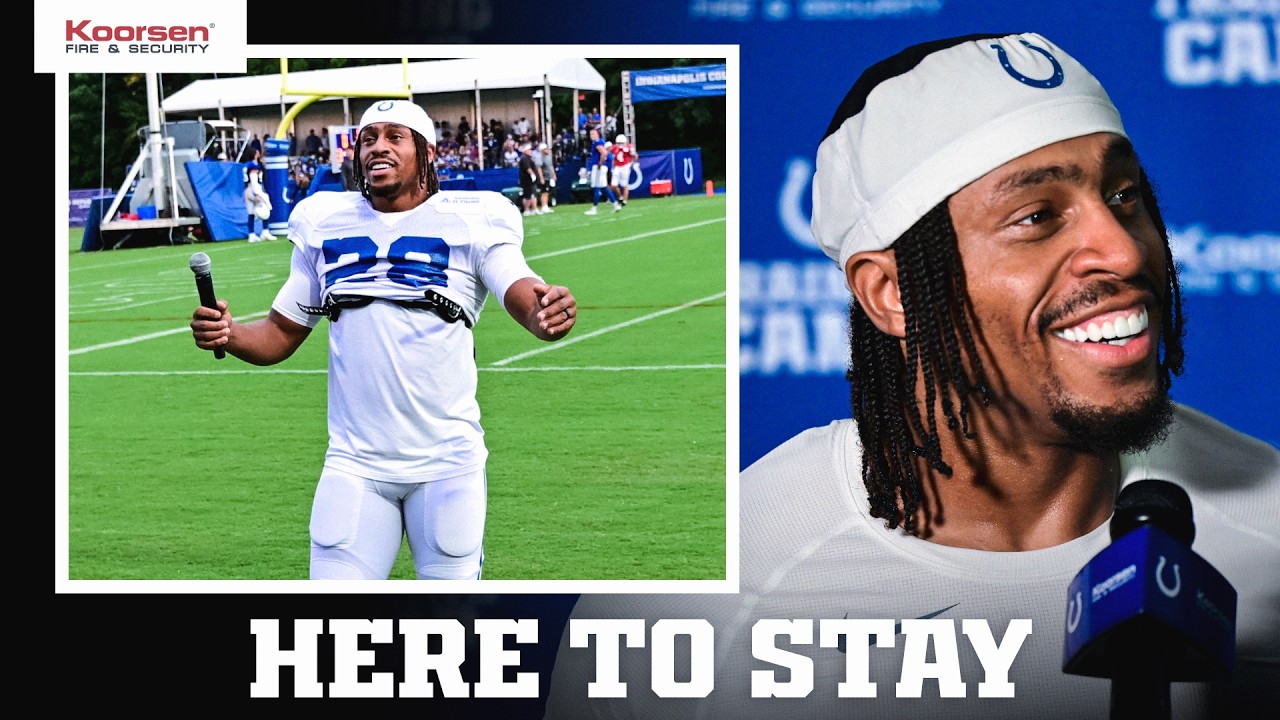 RB Jonathan Taylor on his contract, patience during process