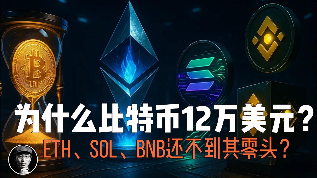 为什么比特币12万美元，以太坊才4800？BTC vs ETH vs SOL vs BNB发行机制真相揭秘 | 加密星球