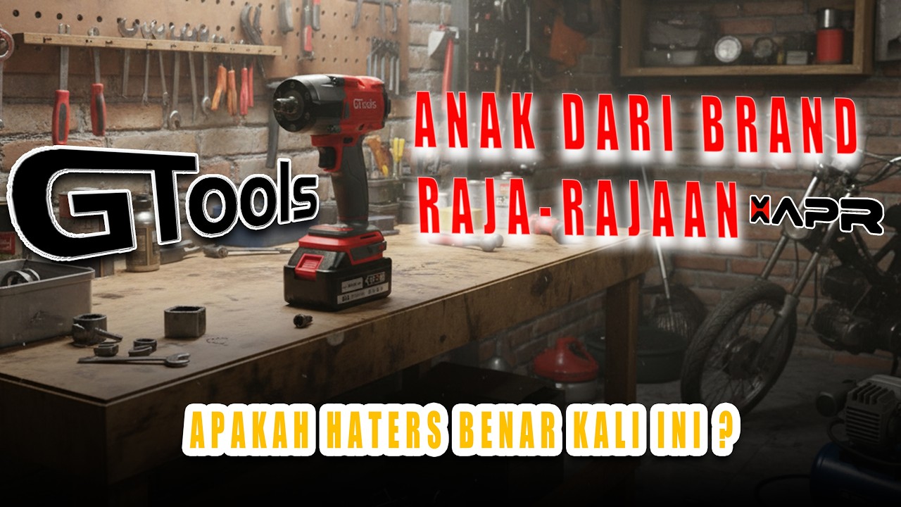 GTOOLS Impact Wrench: Paket Paling Komplit di Kelasnya! Anak Brand APR yang Bikin Brand Lain Iri?