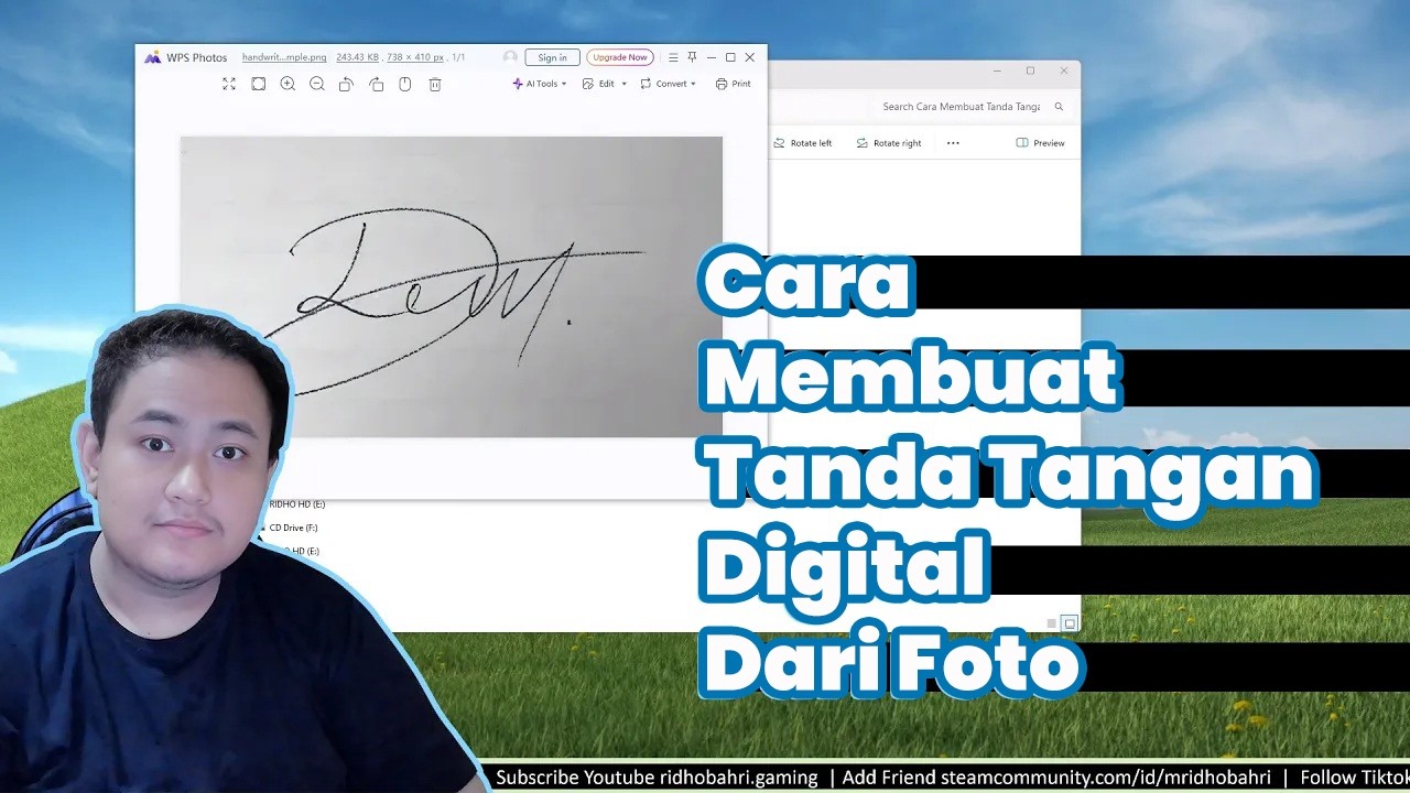 Cara Membuat Tanda Tangan Digital Dari Foto