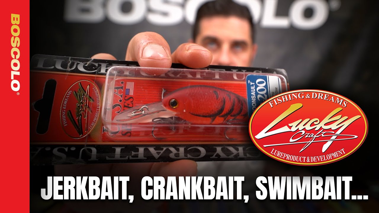 Gli Artificiali più sottovalutati?! LUCKY CRAFT 🇯🇵🇺🇸🇪🇺 - Live Pointer, Flash Minnow, B'Freeze, Sammy