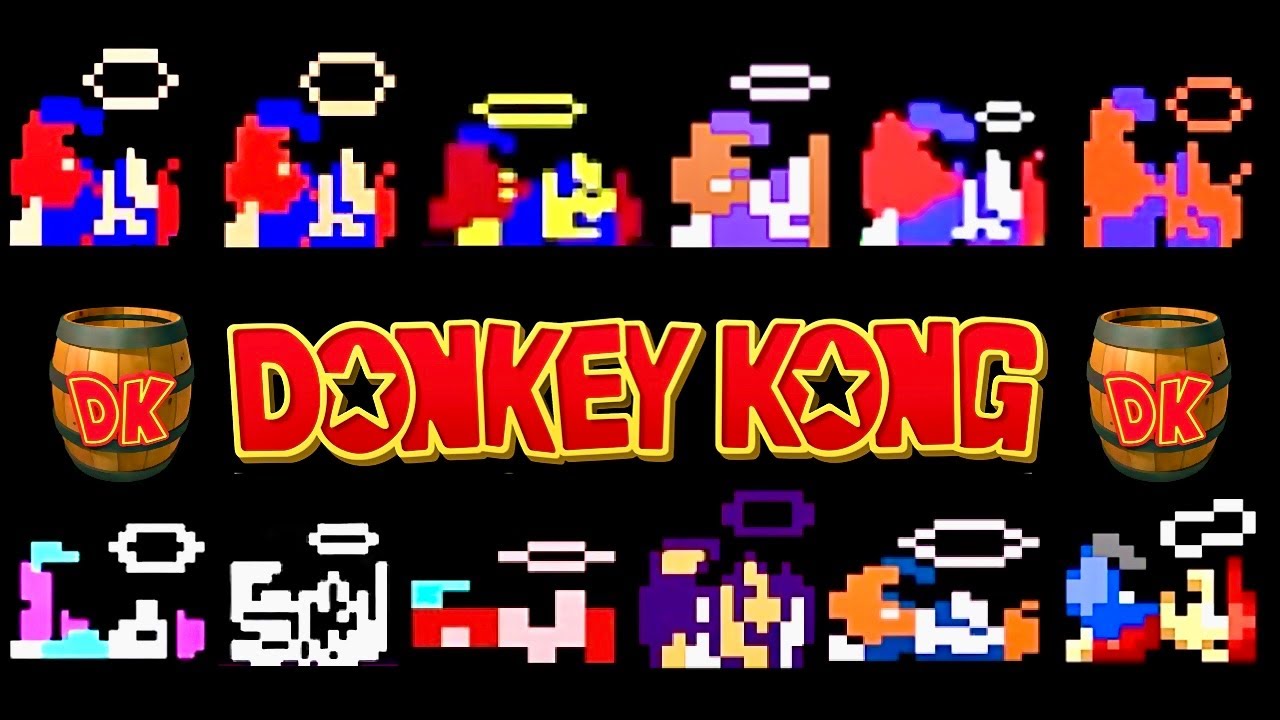 Evolution of Donkey Kong Game Over Screens - Official & Fan-Games [THE DEFINITVE EDITION]