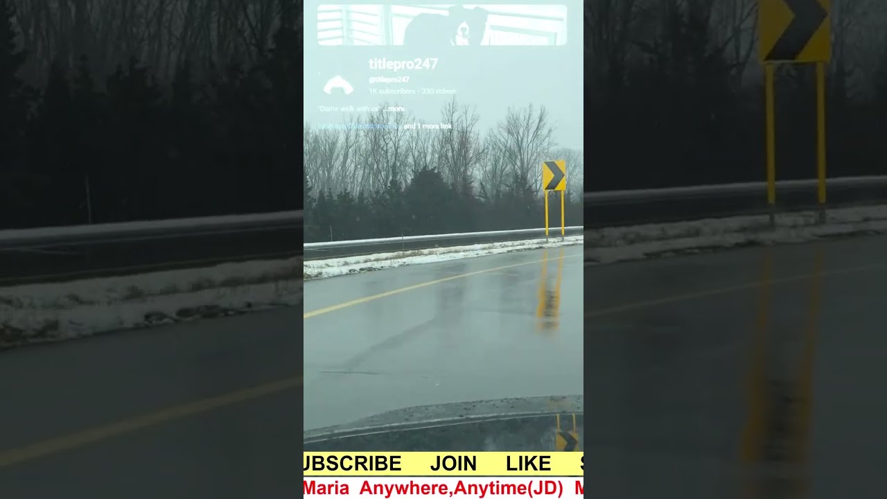Day Ride: Rain and Snow