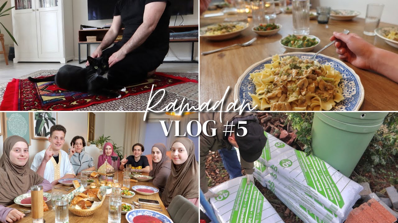 Täglich kochen für 10 - Ramadan Tag 5 | Garten Arbeit beginnt | Ramadan Vlog #5