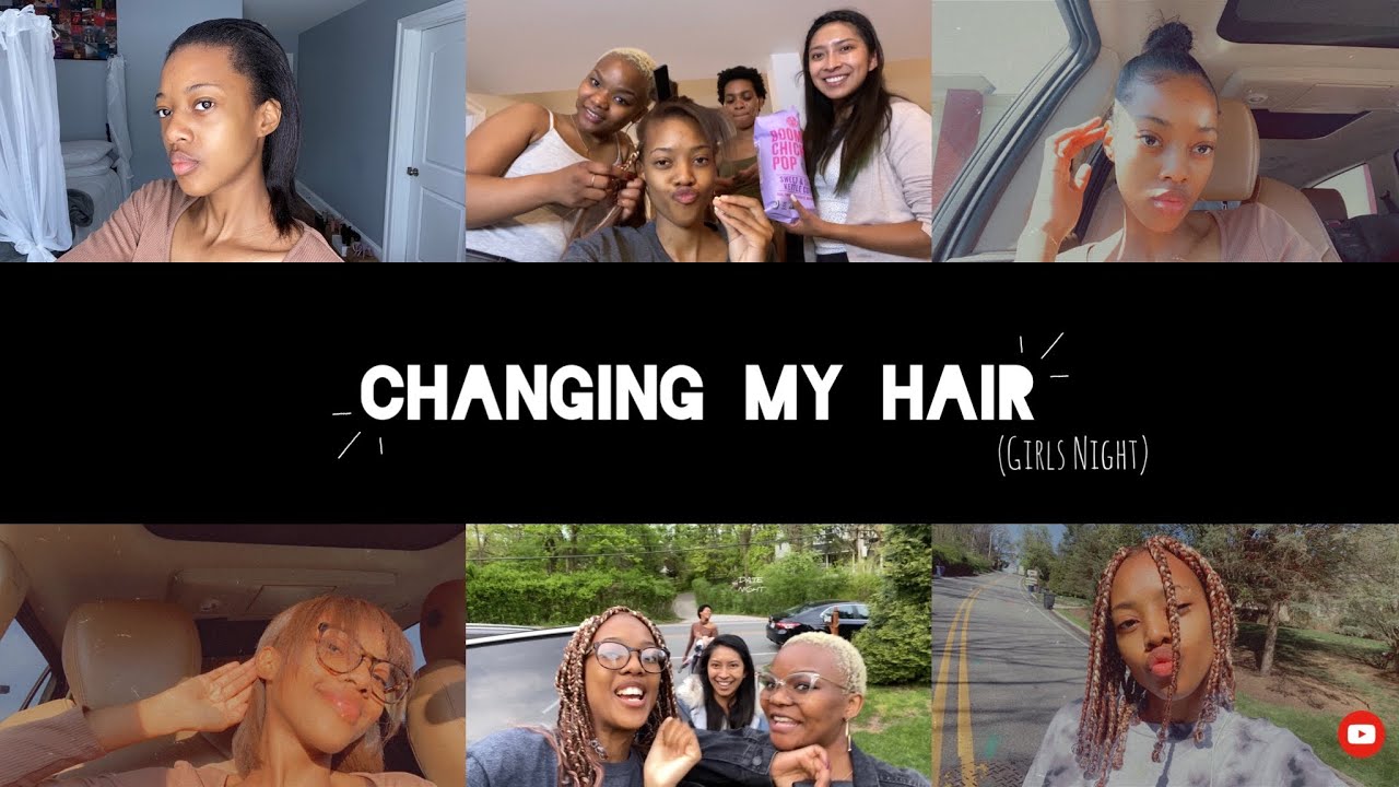 CHANGING MY HAIR (girls night)| AU PAIR | SOUTH AFRICAN YOUTUBER