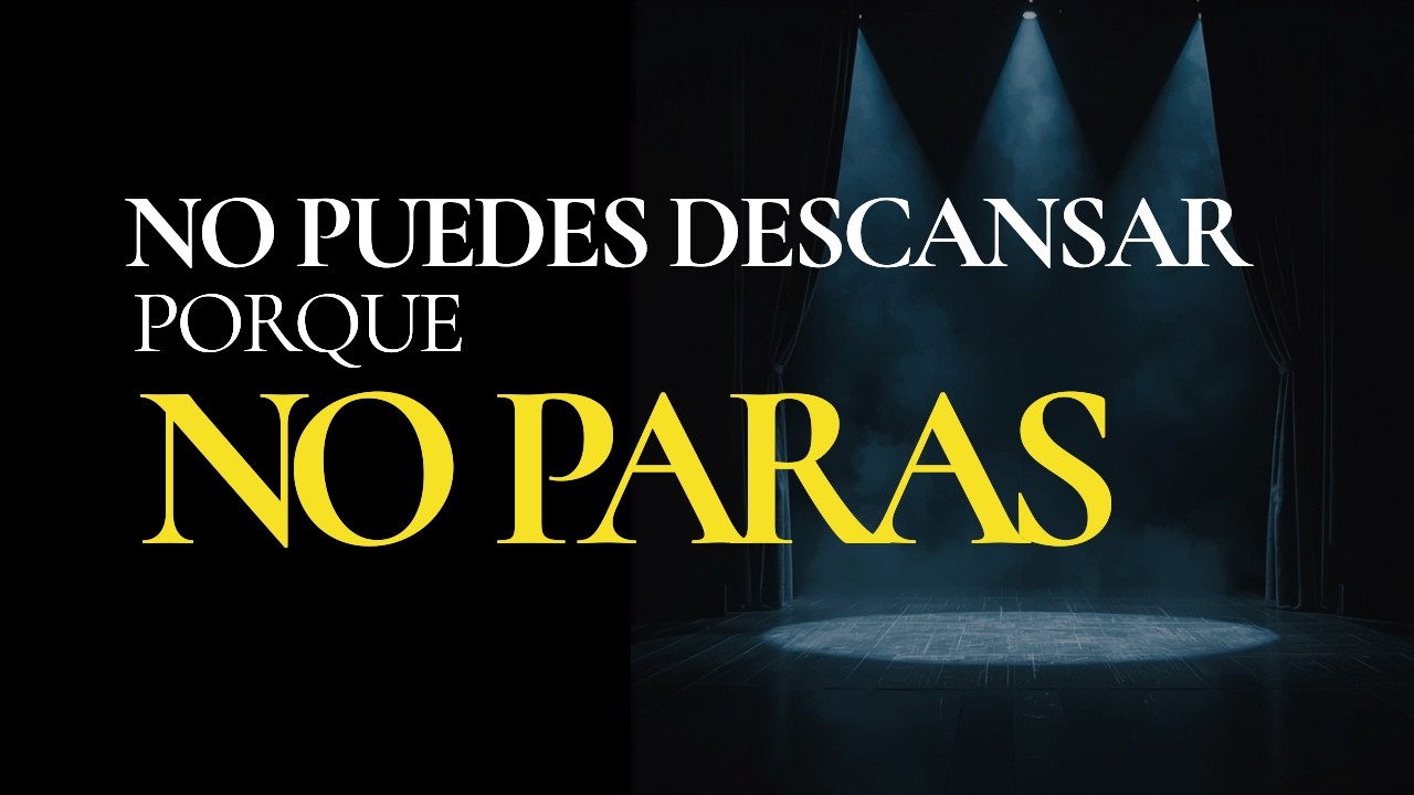 NO ESTÁS CANSADO de la Vida Estás cansado del ruido
