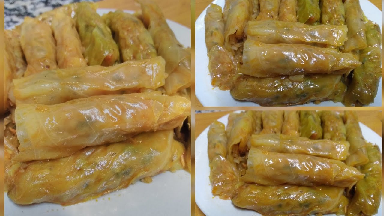 ملفوف معمر (محشي الكرنب ) على طريقتي👌 بتتبيلة رهيبة وسر الطياب باش عمرو يتحل ويجيك حبة على ختها يهبل