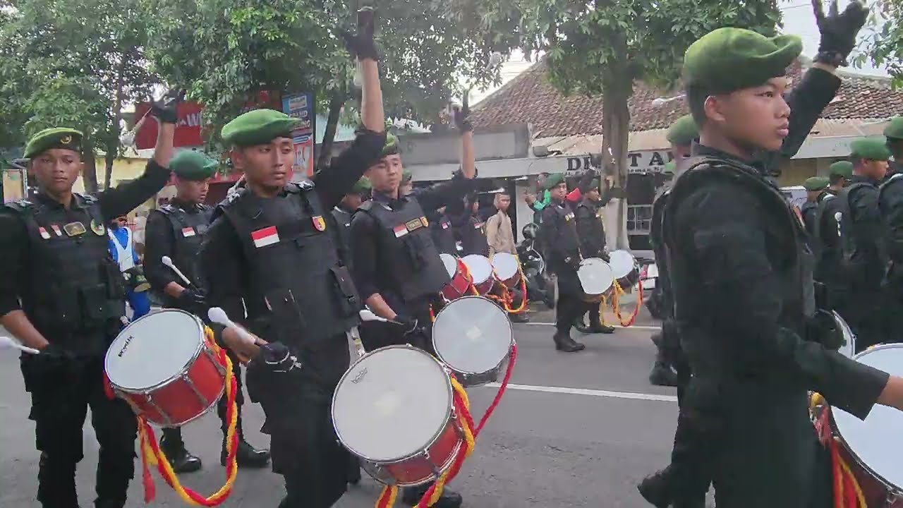 SMAN 5 TARUNA BRAWIJAYA KEDIRI  || GENTA BUANA BRAWIJAYA  V TOUR TO TRENGGALEK 🔥🔥🔥