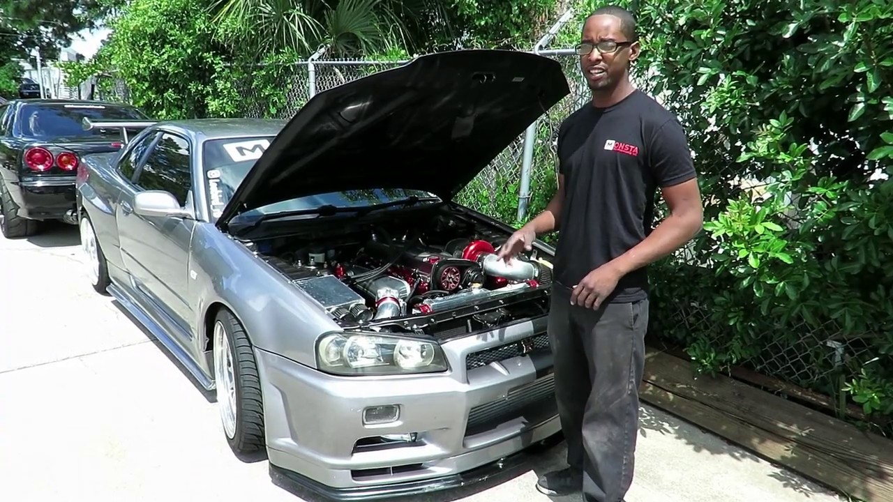 Monsta Made: RB30 R34 SKYLINES BACK AT THE DYNO!