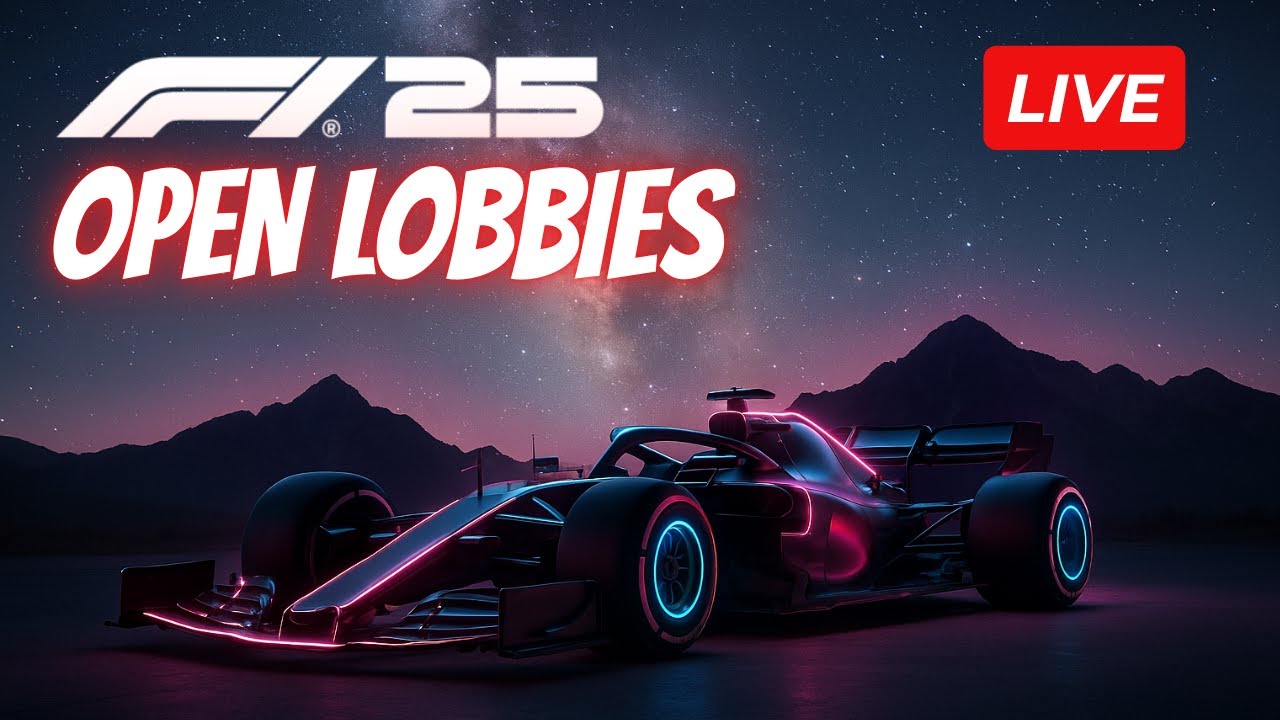 F1 25 OPEN LOBBIES | LIVE STREAM | QC Quebec FR Français | Simracing