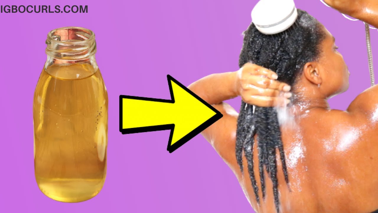 HOW TO USE APPLE CIDER VINEGAR RINSE RECIPE ON NATURAL HAIR 4C