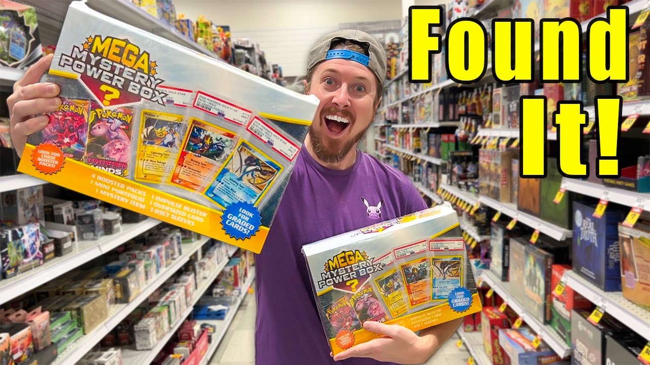 🛑STOP, New Pokemon MEGA Mystery Box WEIRDLY Good! (card opening)