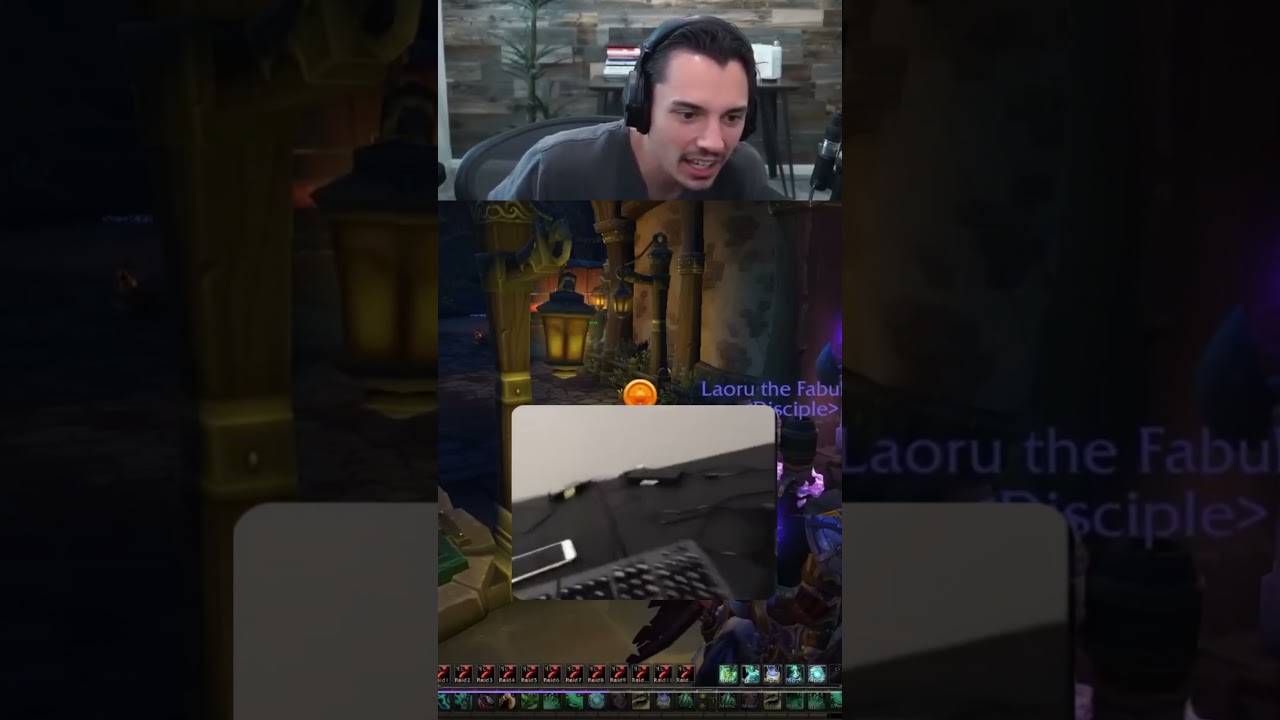 Blind Monk Plays With No Monitor