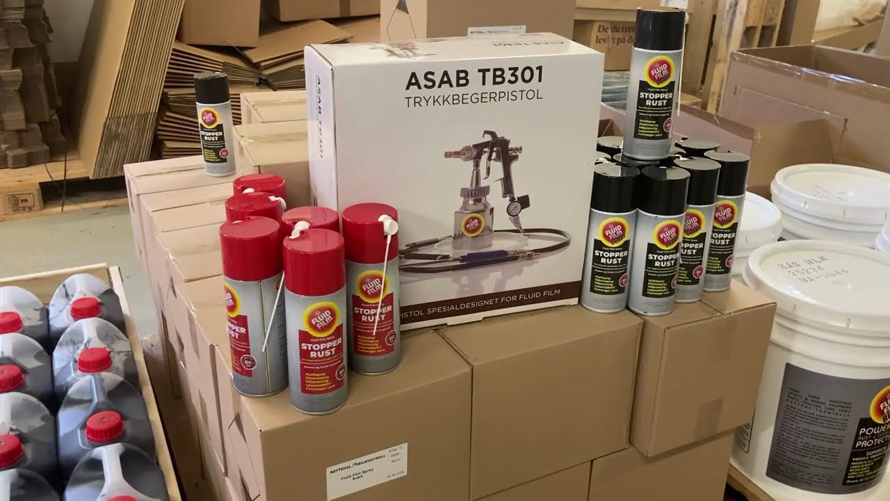 Ojtorheim - Understellsbehandling med trykkbegerpistol eller spray ?