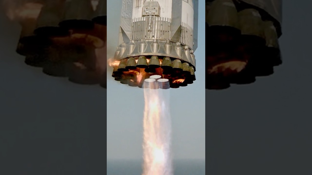 SLOW CLOSEUP! SpaceX Super Heavy Booster Catch