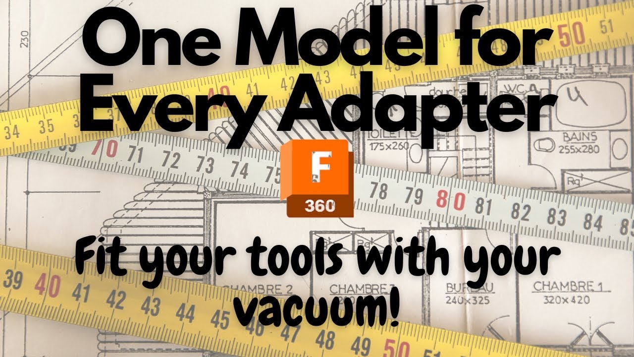 Custom Hose Adapters with Fusion 360 & Bambu X1C! 🔧 Woodworking Dust Collection Solved!