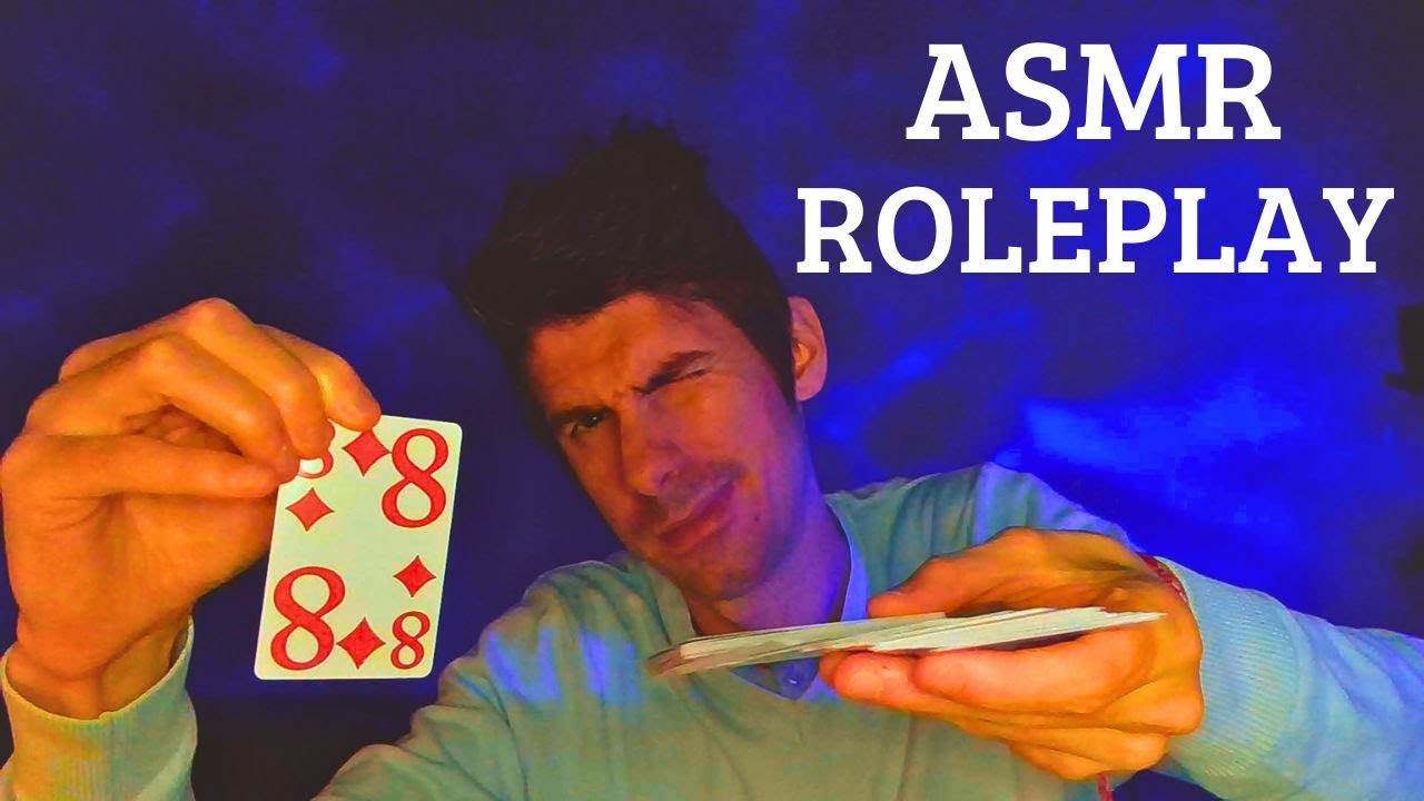 #asmr ROLEPLAY : Je suis MAGICIEN, je vais vous faire 5 tours de MAGIE
