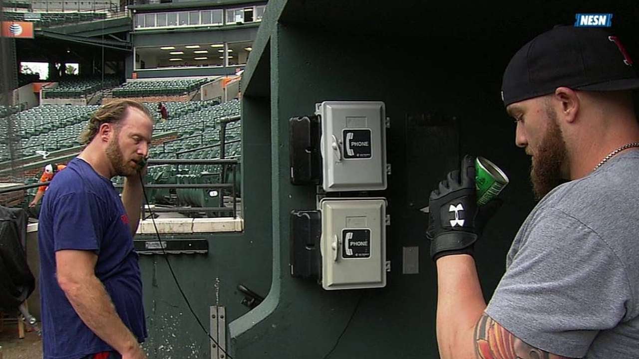 CALL ME! Red Sox players fix dugout phone after David Ortiz's outburst