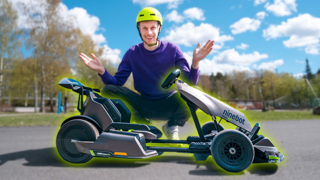 Testissä maailman paras sähkö Karting-auto!