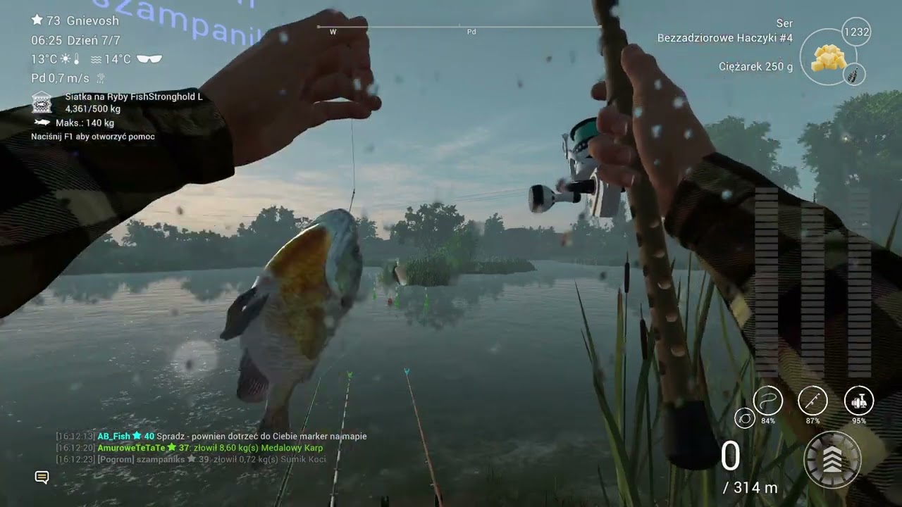 Fishing planet - Medalowy Bass niebieski San Joaquin Delta