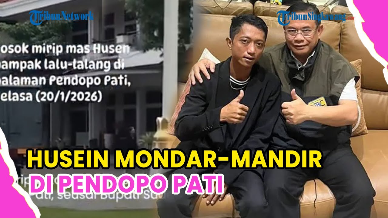 🔺VIRAL❗HUSEIN MONDAR-MANDIR DI PENDOPO PATI USAI SUDEWO DI TANGKAP KPK, HUSEIN JADI TARGET KPK
