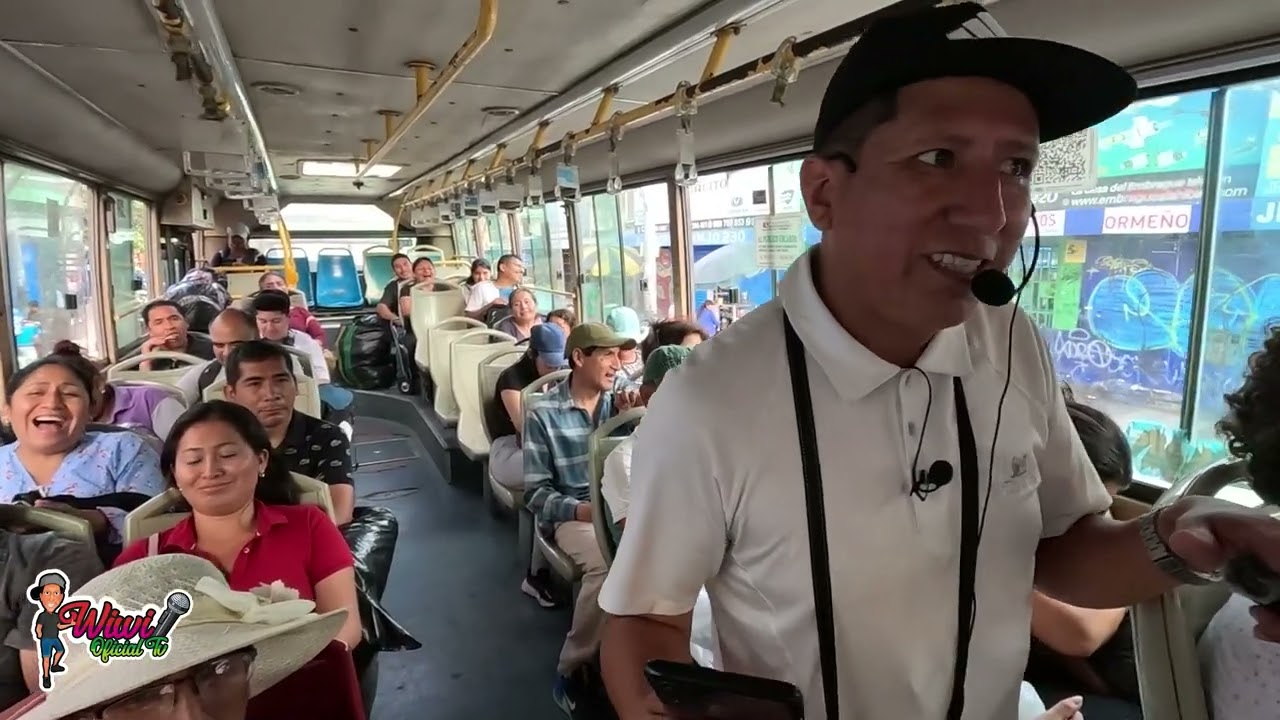 VENDEDOR DE HELADOS SUBE A BUS y mira lo QUE PASÓ…