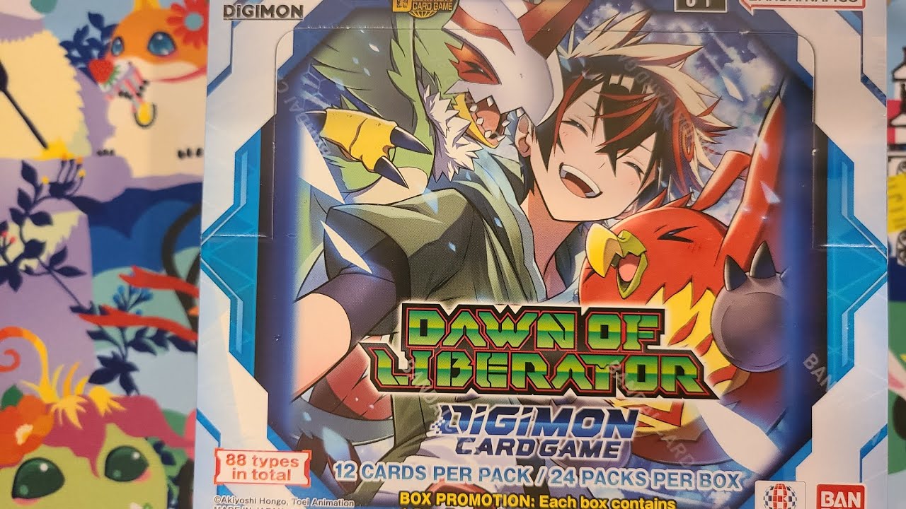 Digimon Card Game 2020 Dawn of Liberator 2nd unboxing part 3