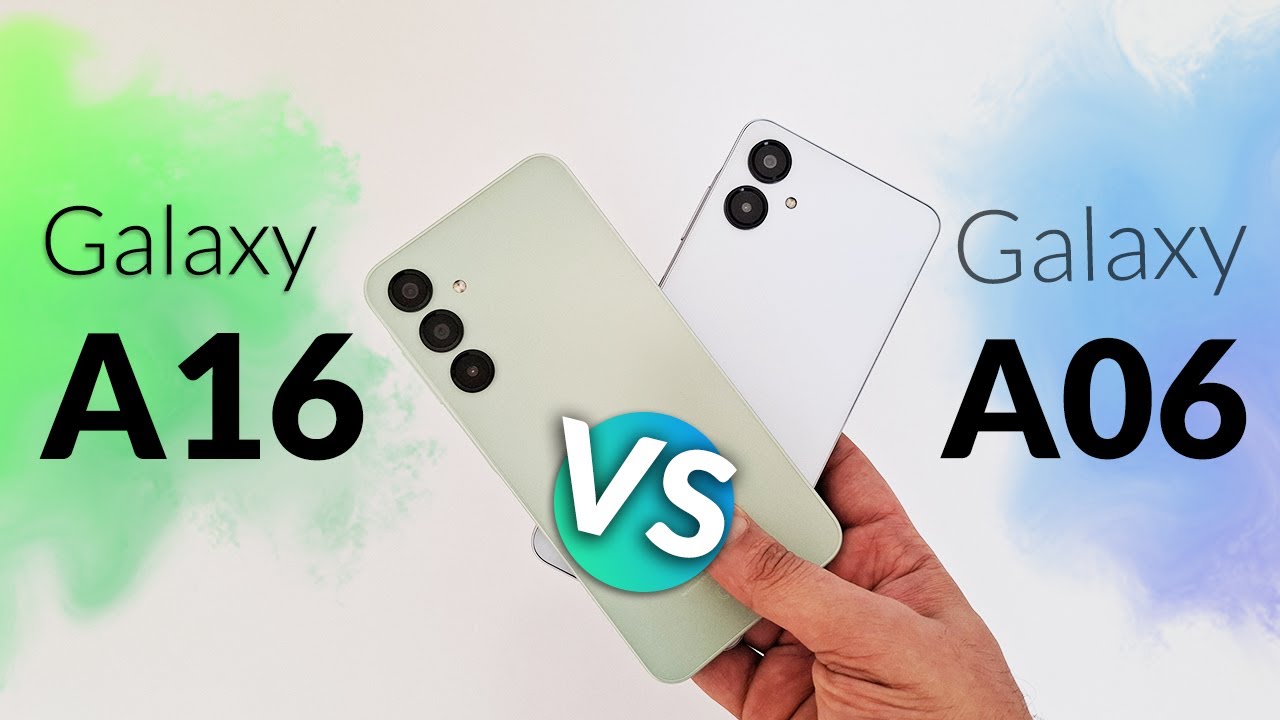 Samsung Galaxy A06 vs Galaxy A16 4G