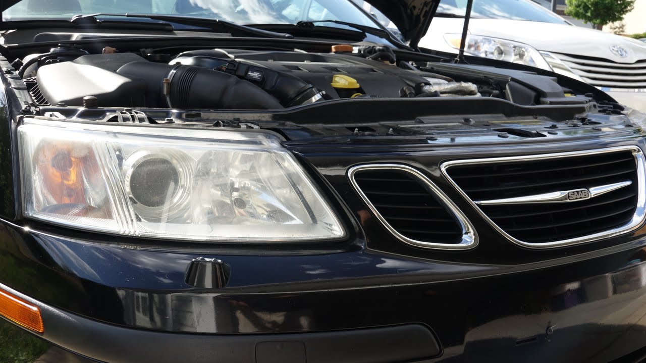 How To Change SAAB 9-3 HID Xenon Headlights
