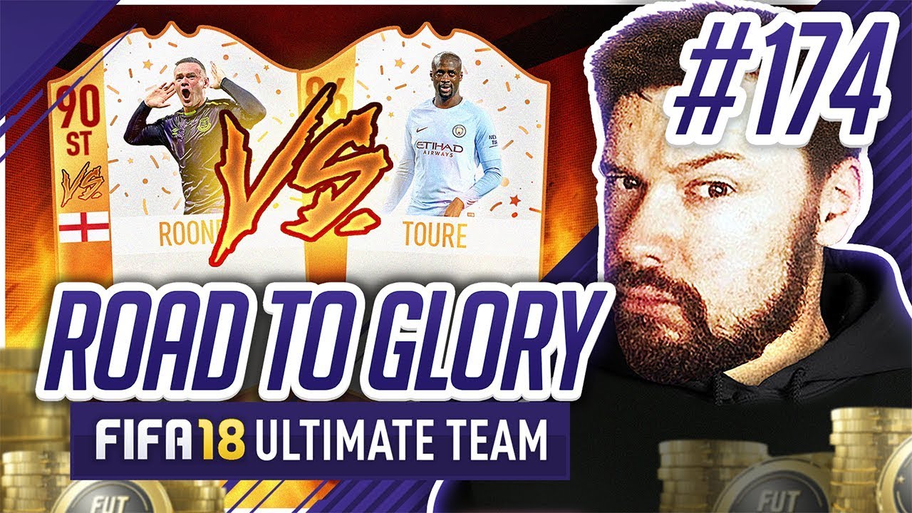 FUT BIRTHDAY ROONEY Vs FUT BIRTHDAY TOURE! - #FIFA18 Road to Glory! #174 Ultimate Team