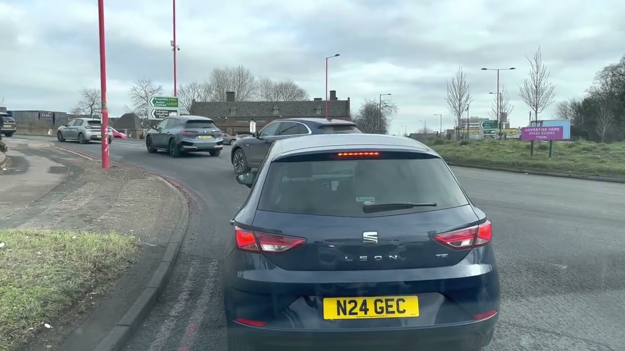 My first time going true the M6 toll.