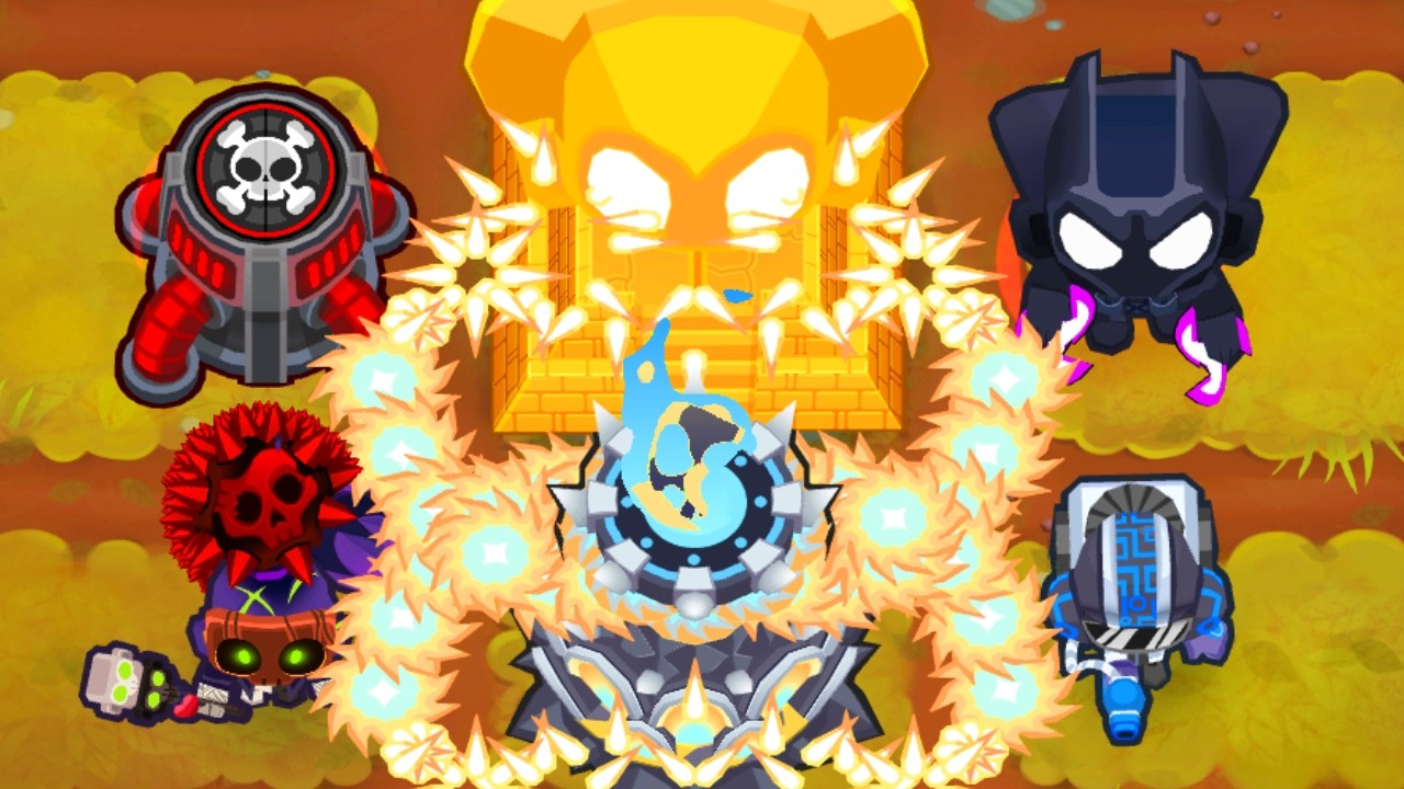 How Far Can You Survive With Only 6 Towers In CHIMPS? (Bloons TD 6)