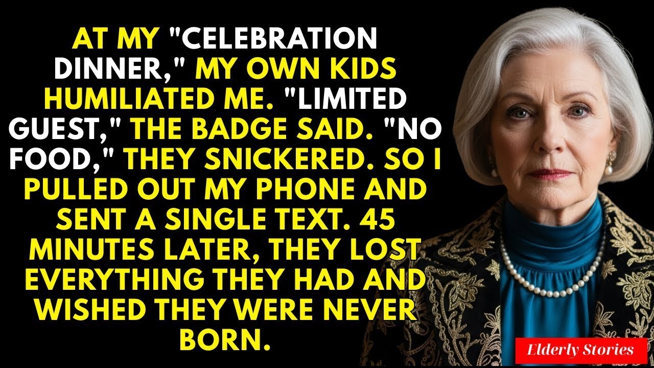 My Children Said 'Come Early, We’re Going to Celebrate with You.' But When I Arrived…