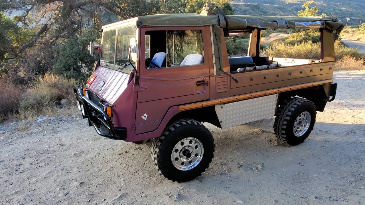 Pinzgauer 1974 Swiss Army Troop Carrier