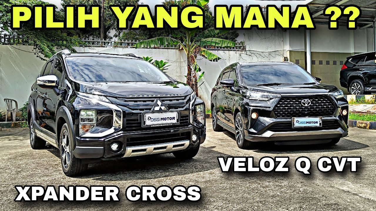 XPANDER CROSS VS TOYOTA VELOZ Q CVT !! BAGUSAN MANA YAH ??