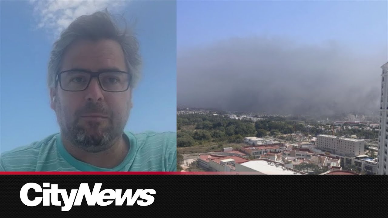 Canadian in Puerto Vallarta describes beach town engulfed in smoke amid unrest