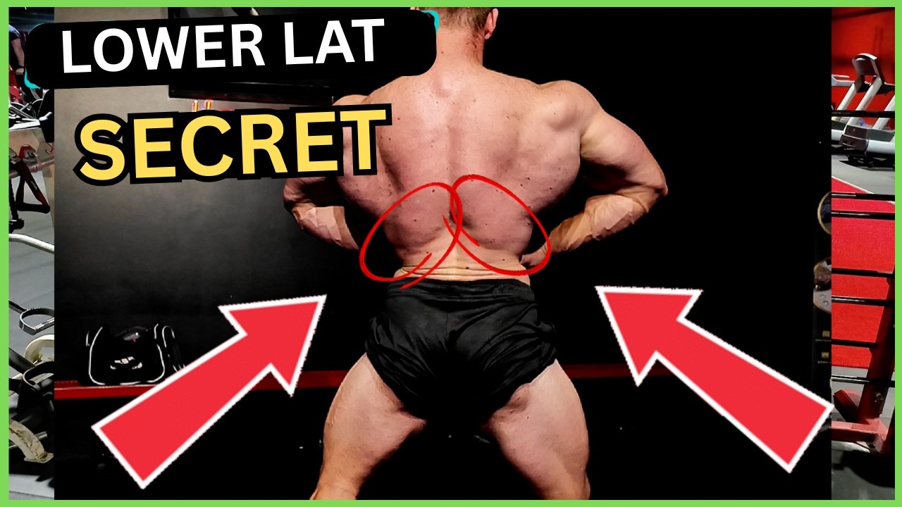 Build a WIDER Back FAST | Lower Lat Workout for a V-Taper!
