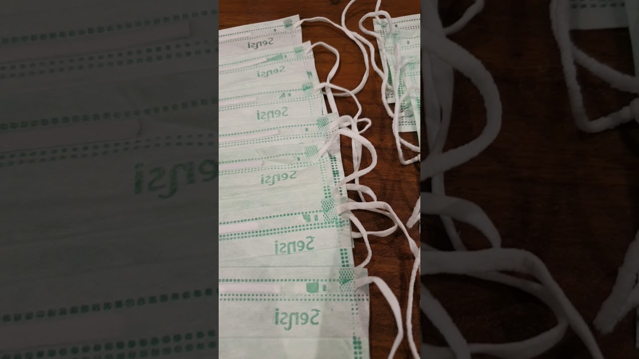 Masker sensi palsu kelihatan perbedaannya