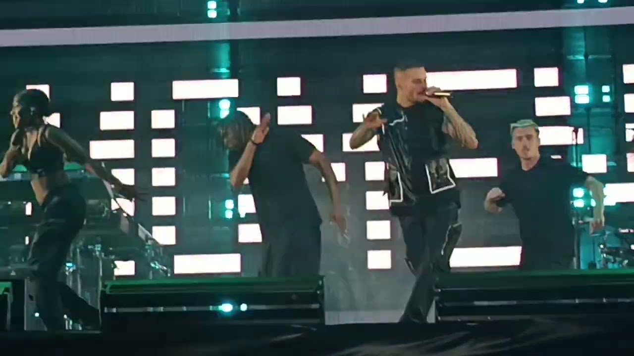 concert de M.Pokora au casone a Ajaccio 28/07/2024