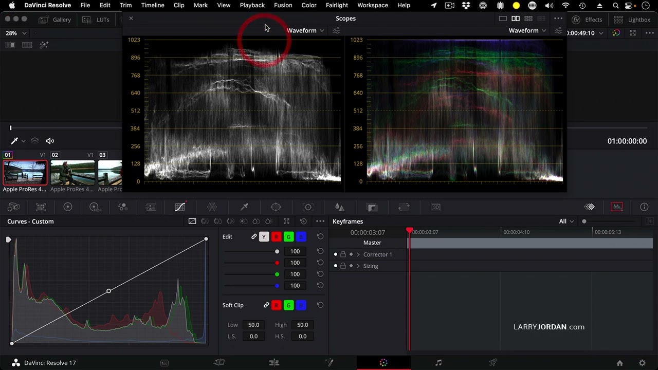 Access & Customize the Video Scopes in DaVinci Resolve 17