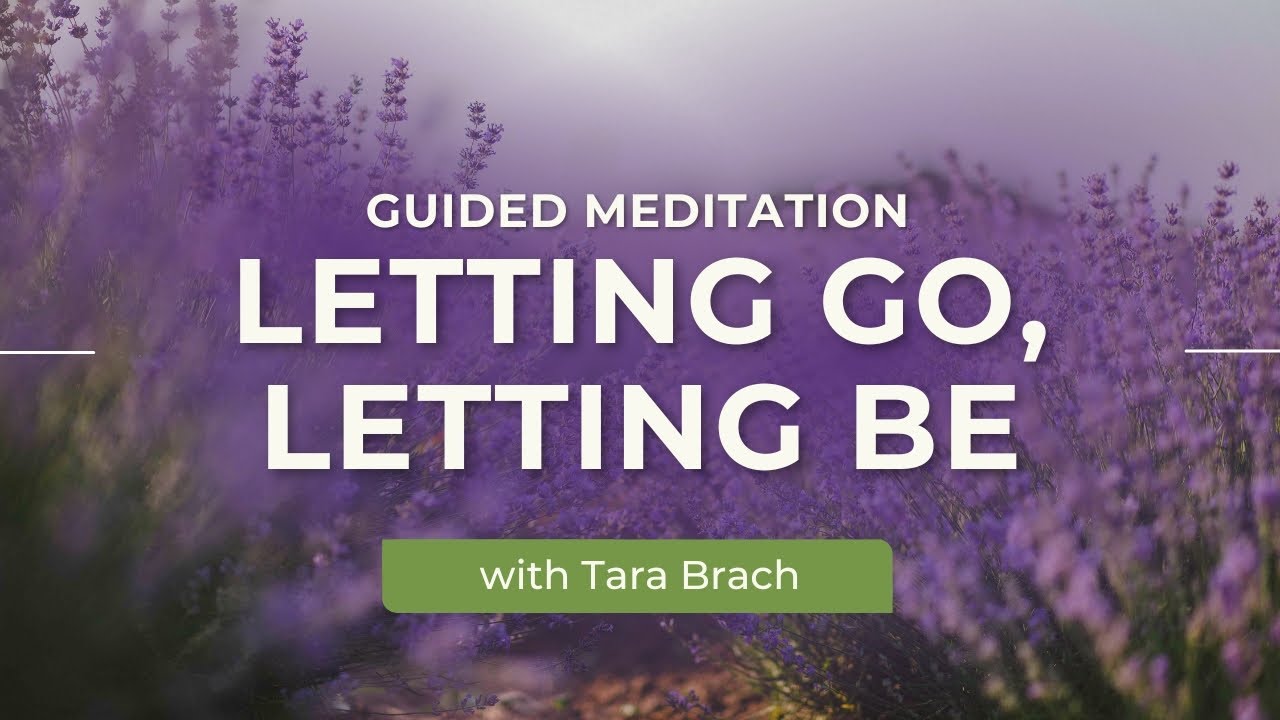 Guided Meditation: Letting Go, Letting Be - Tara Brach