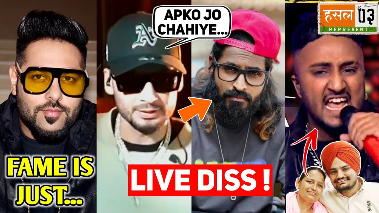 KR$NA LIVE SHOW REPLY ON DISS ! | SIDHU'S MOTHER ON BOB B TRIBUTE IN HUSTLE 03 | BADSHAH ON FAN'S