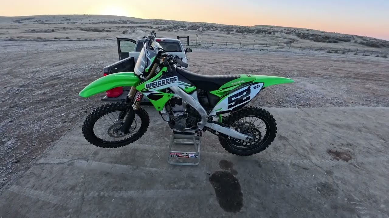 First Time On A Kawasaki KX250F