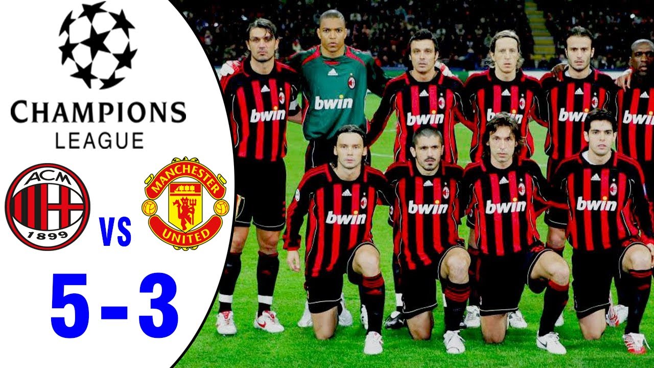 AC Milan 5-3 (agg) Manchester United - Semi-final | #UCL 2006/2007 | Highlights & Goals