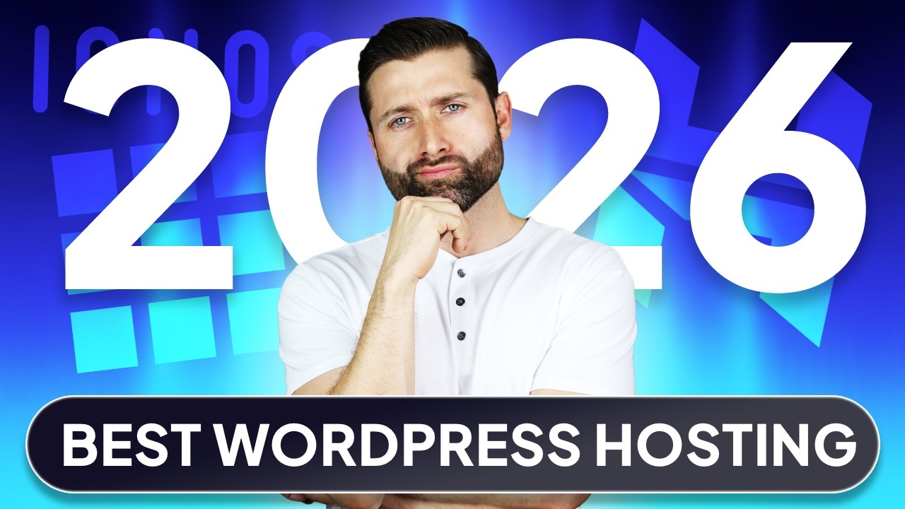 Какой веб-хостинг ЛУЧШИЙ для WordPress в 2026 году?! | Hostinger против IONOS против Bluehost!