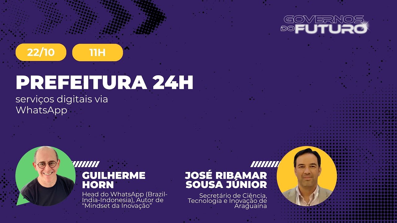Prefeitura 24h: serviços digitais via WhatsApp