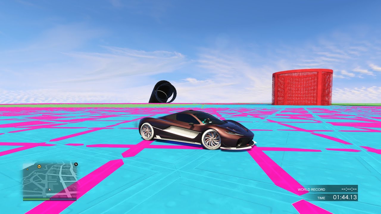 Gta 5 Parkour T20 Hard 222.222% of people break their controller trying to complete this hard parkou